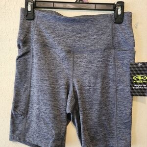 Athleta Women's Heathered Gray Athletic Shorts